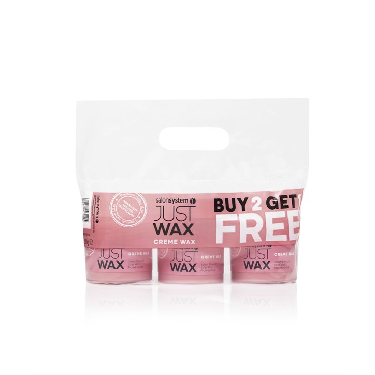 Just Wax Creme Wax 3 for 2