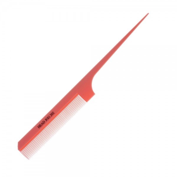 Head Jog 202 Tail Hair Comb - Pink