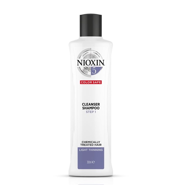Wella Nioxin System 5 Colour Safe Cleanser Shampoo - 300ml