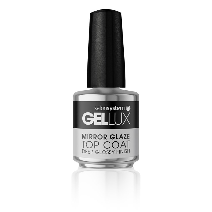 Gellux - Mirror Glaze Top Coat No Wipe