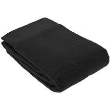 Bleach Resistant Towel Black 12pk