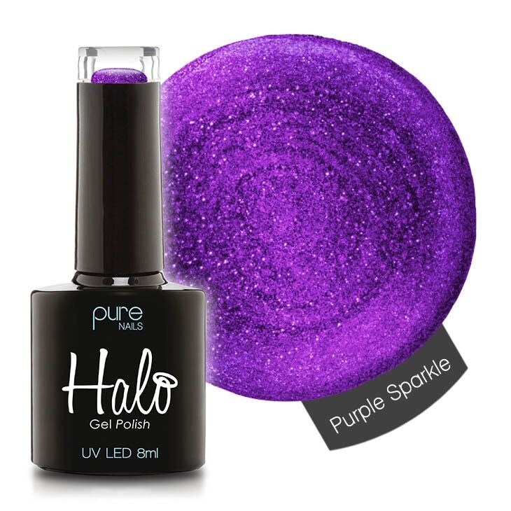 Halo 8ml Purple Sparkle