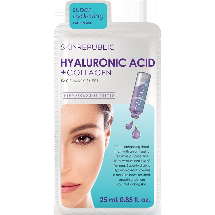 Skin Republic Hyaluronic Acid + Collagen Mask