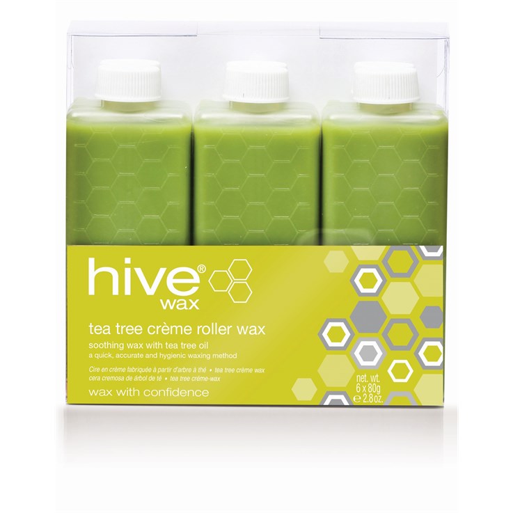 Hive Tea Tree Creme Roller Wax 80g