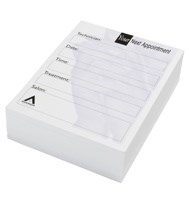 Agenda Nail Tech Appointment Card