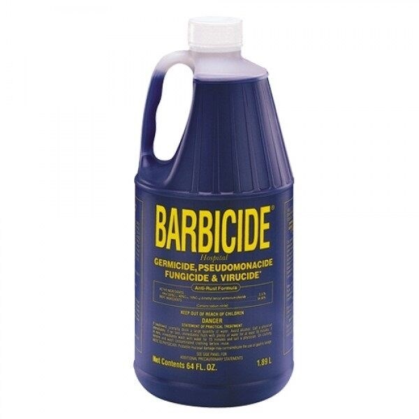Barbicide Disinfectant Solution For Salon Tools - 64oz