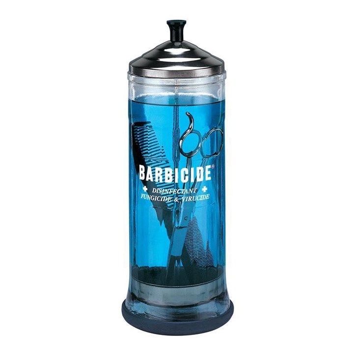 Barbicide Salon Tool Glass Disinfecting Jar - 1L
