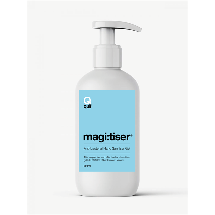 Quif magi:tiser Cleansing Hand Sanitiser Gel 500ml