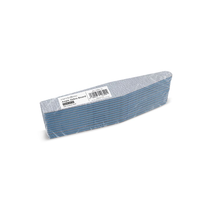 Cuccio Angle Zebra File 12pk