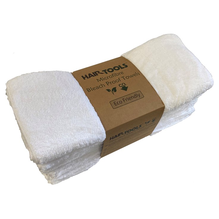 Microfibre Towels White 12pk