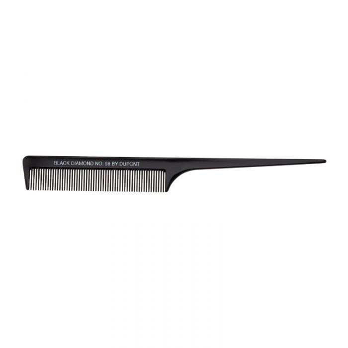Denman Black Diamond Tail Hair Comb