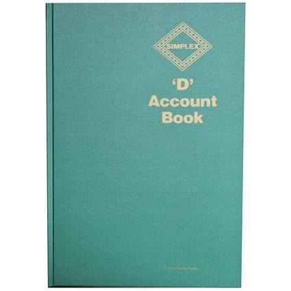 Essentials Simplex D Account Book