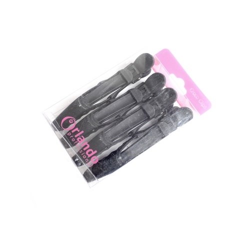 Crewe Orlando Standard Black Croco Clips