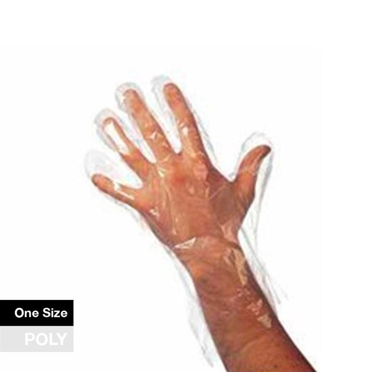 Agenda Disposable Polythene Gloves