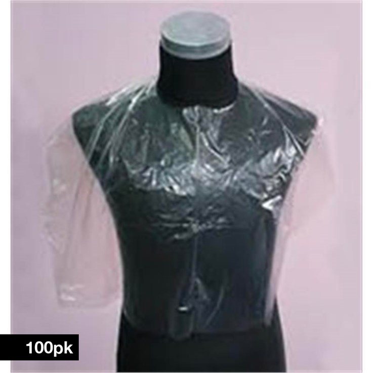 Essentials Outer Disposable Clear Capes 