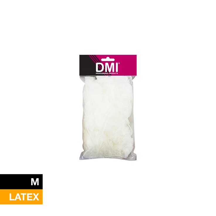 DMI Illusions Medium Latex Gloves 10 Pack