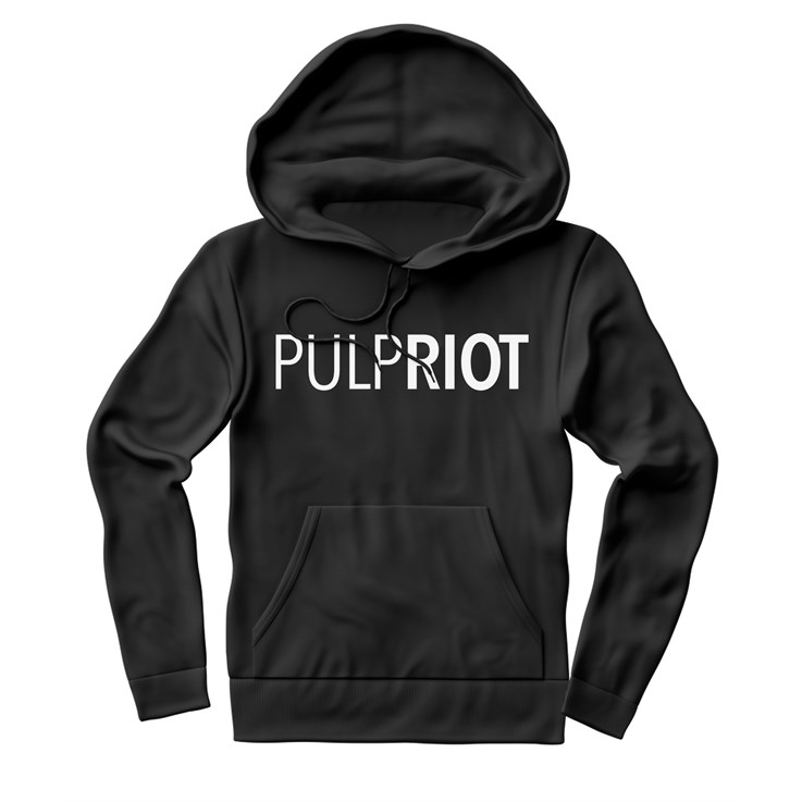 Pulp Riot Oversized Hoodie - Black