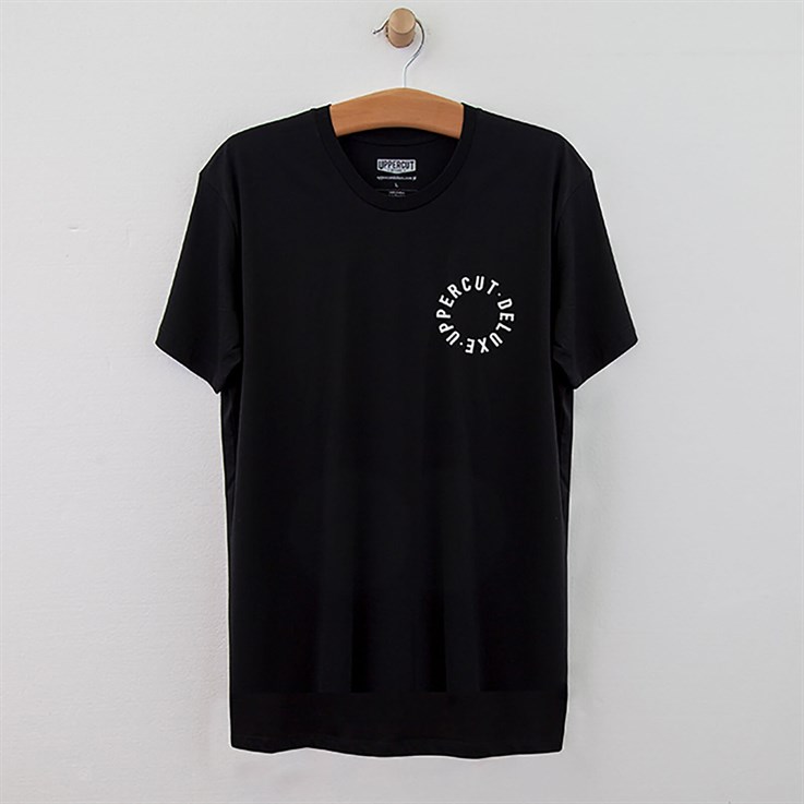 Uppercut Deluxe T-Shirt Black & White - Size Medium