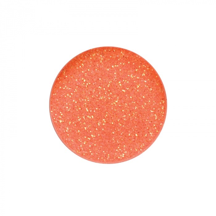 Glitter Dust Flourescent Orange Ice