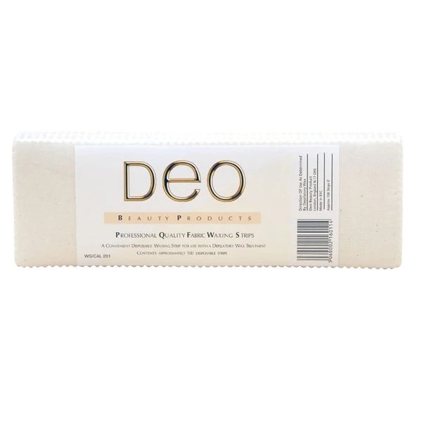 Deo Fabric Waxing Strips x 100