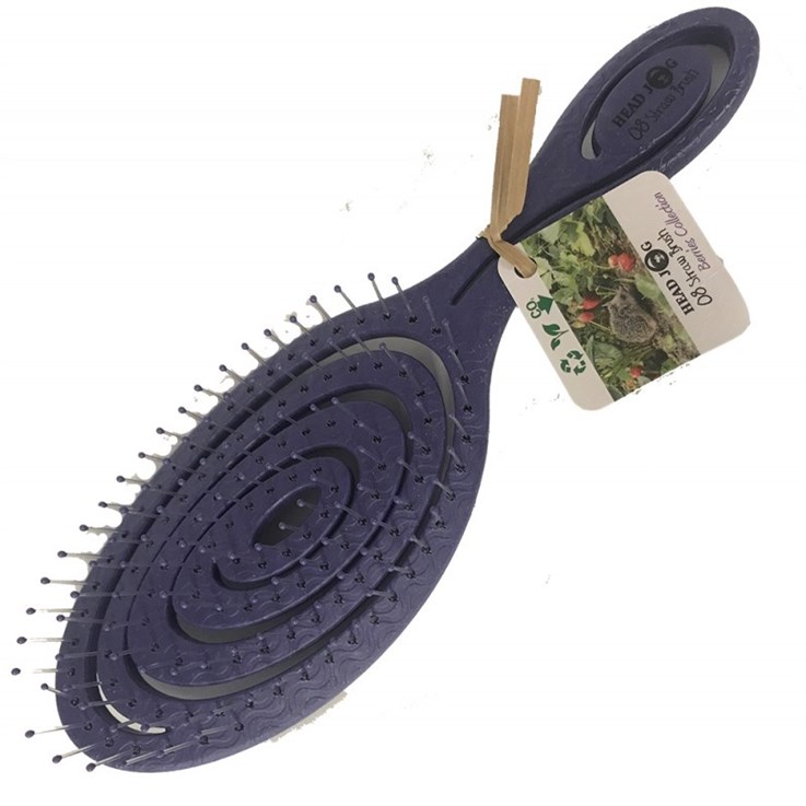 Head Jog Straw Brush Blueberry