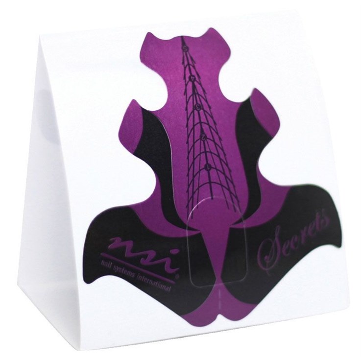 NSI Secrets Nail Art Stiletto Forms 300 Pack
