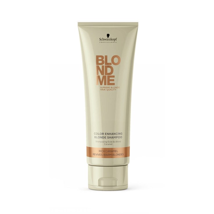 Schwarzkopf BLONDME Blonde Shampoo Rich Caramel - 250ml