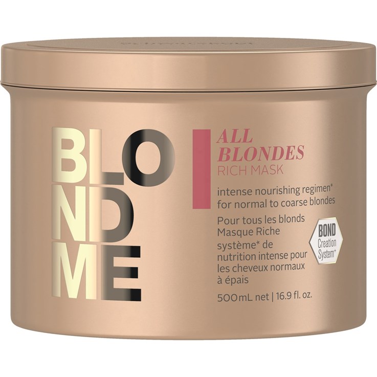 BM All Blondes Rich Mask 500ml