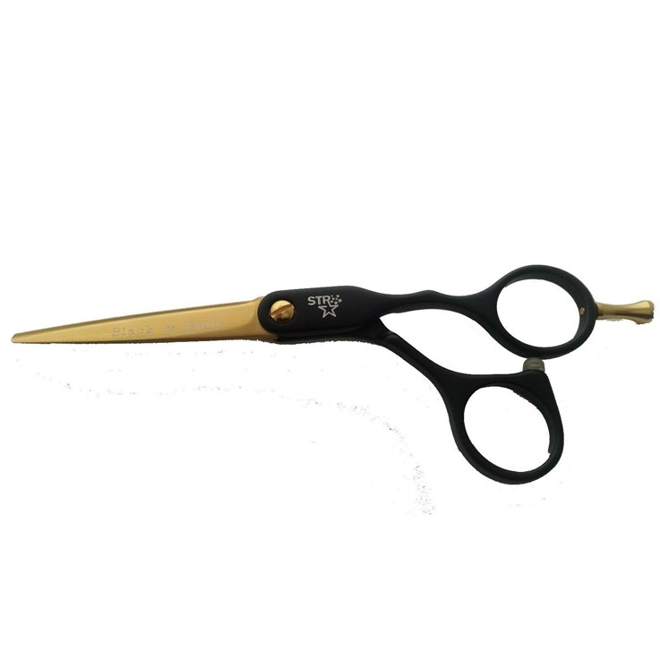 Agenda STR Black & Gold Scissor 5.5"