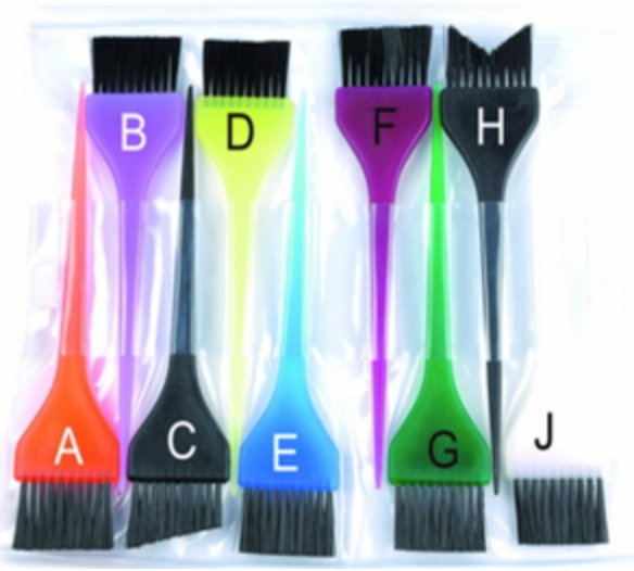 Alan Howard Essentials Tint Brush Set 9pc Multi