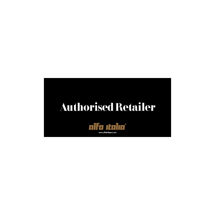 Alfa Italia Authorised Retailer Window Sticker