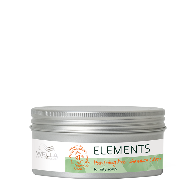 Wella Elements Purifying Pre-Shampoo Clay 225ml