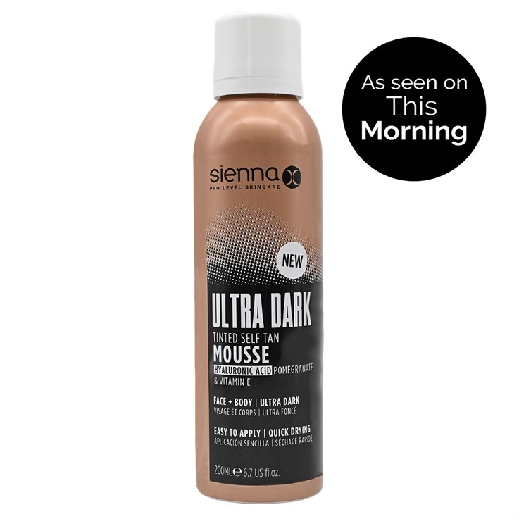 Sienna X Ultra Dark Tinted Mousse 200ml