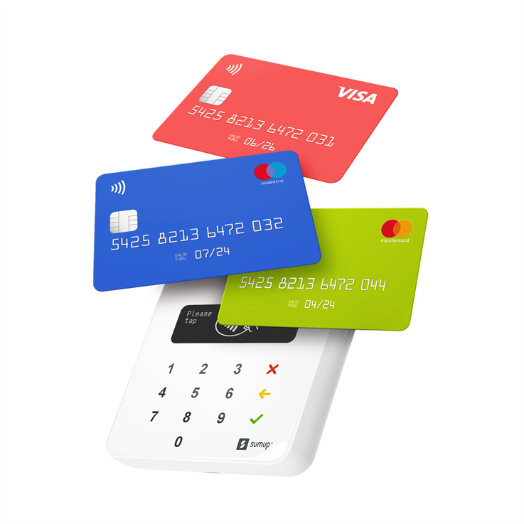 SumUp Air Card Reader Portable Payment Machine