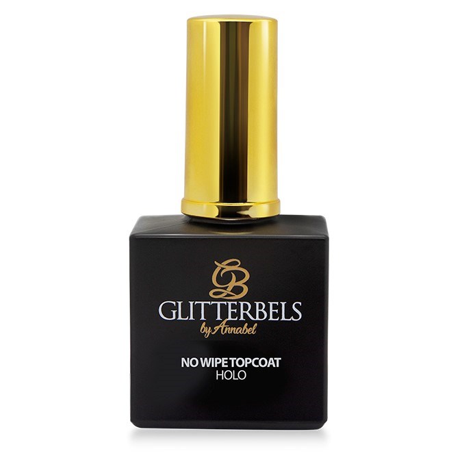 Glitterbels No Wipe Topcoat - Holo 17ml