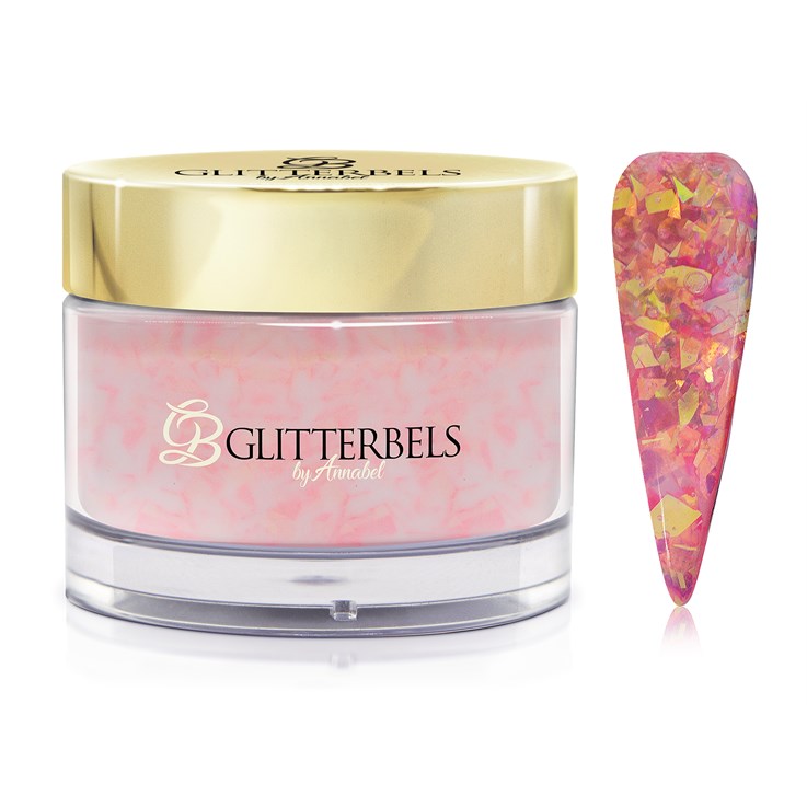 Coloured Acrylic Powder - Hot Flake 28g