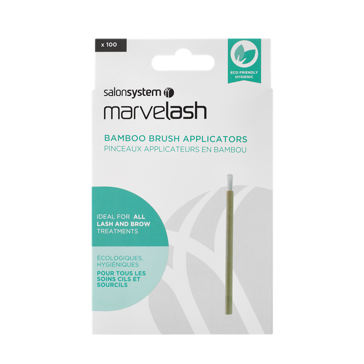 Salon System Marvelash Bamboo Brush Applicators 