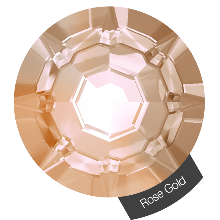 Halo Create Size 2 Crystals - Rose Gold
