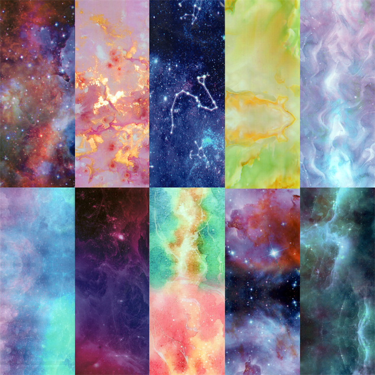 Halo Create Foil - Galaxy 