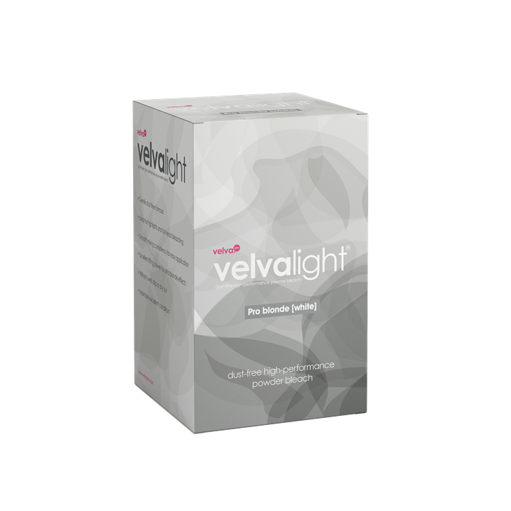 VelvaLight Pro Blonde White Powder Bleach Lightener - 400g