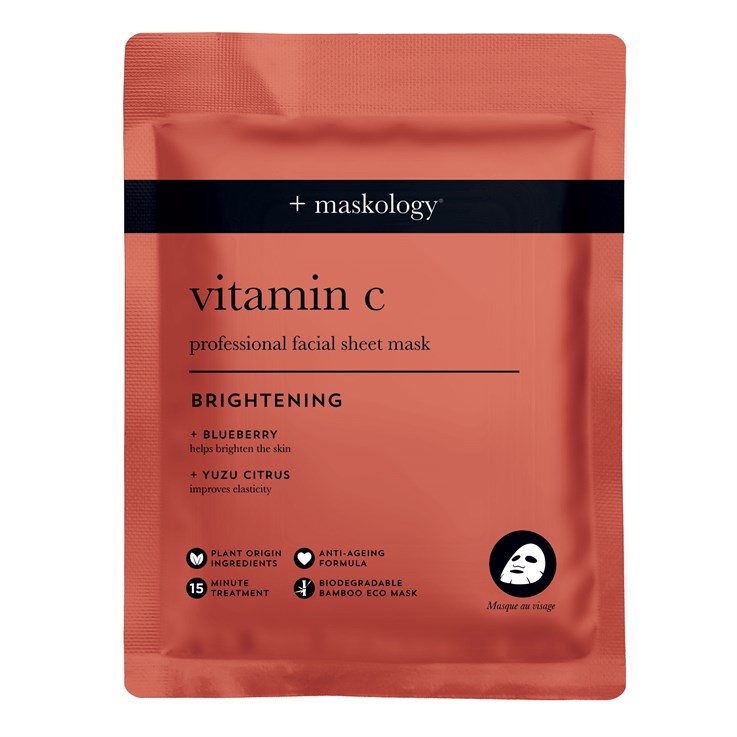 +maskology Vitamin C Professional Face Sheet Mask