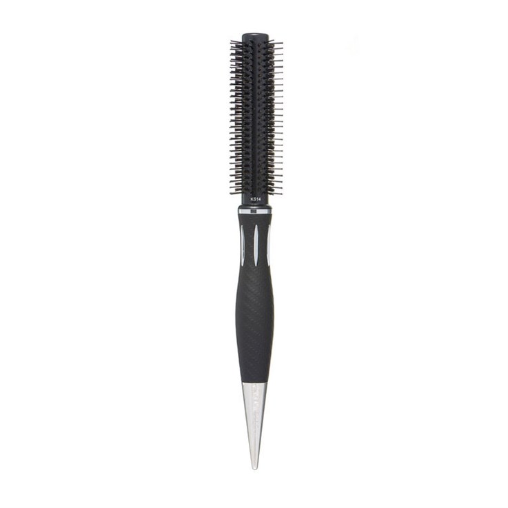 Kent Salon 14-Row Nylon and Black Bristle Radial Brush - KS14B