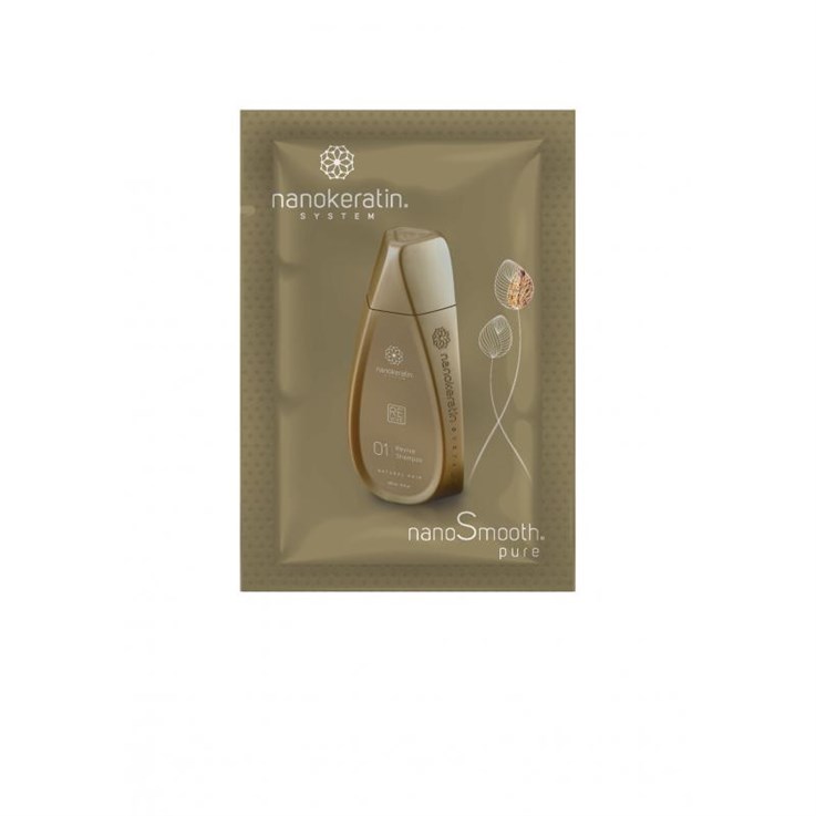 Nanokeratin System Revive Shampoo Natural Hair - 20ml
