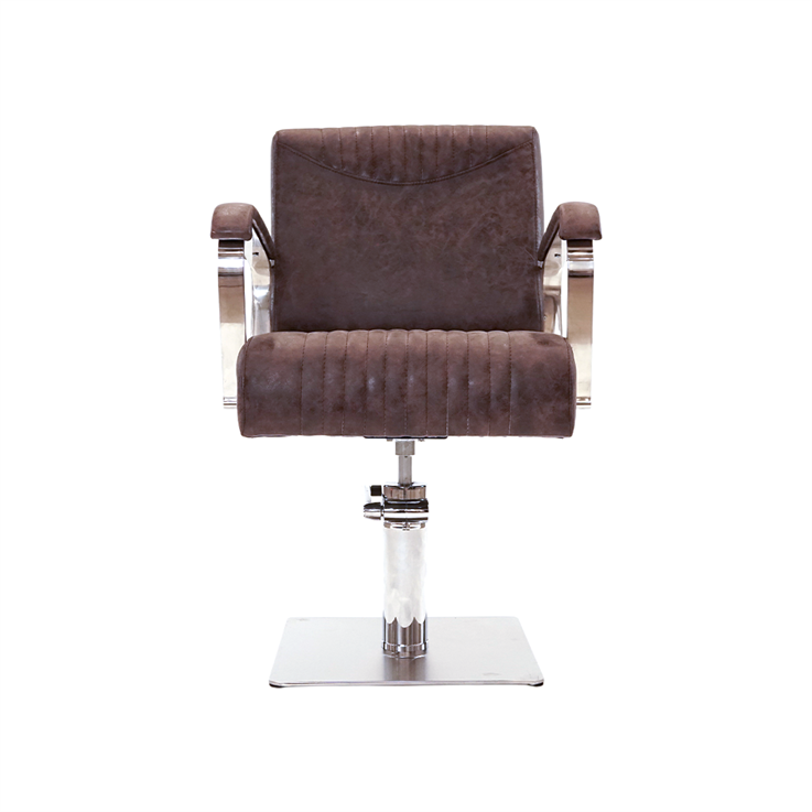 Scorpion Cork Luxor Padded Salon Styling Chair - Brown