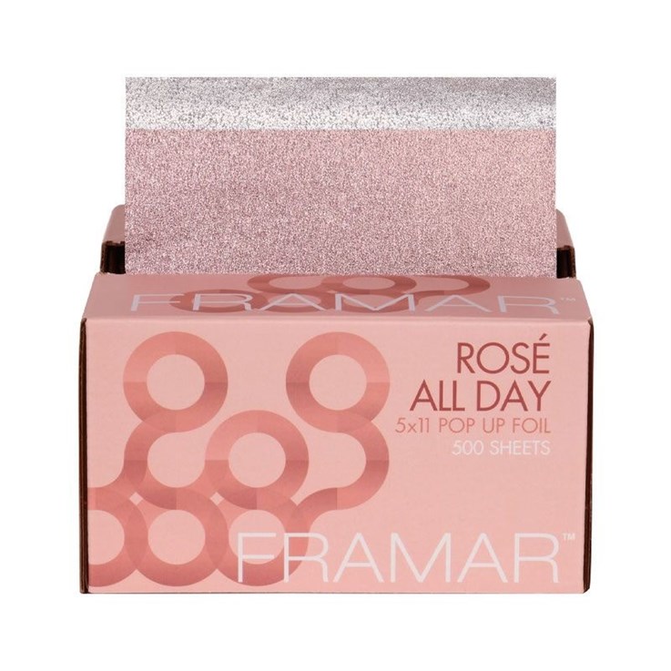 Framar Rose All Day Pop Up Embossed Foil 5"x11" - 500 Sheets