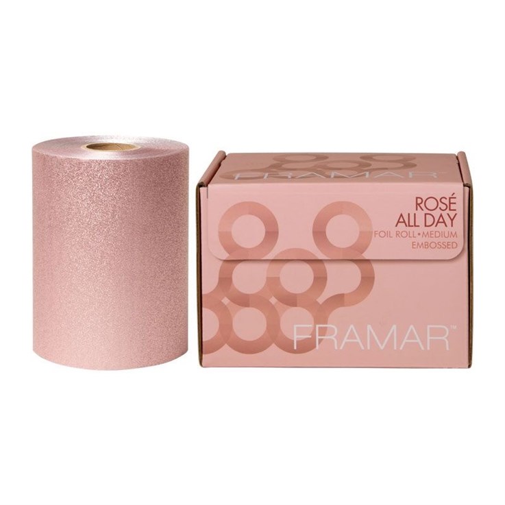 Rose All Day Emobssed Foil Roll (320ft)