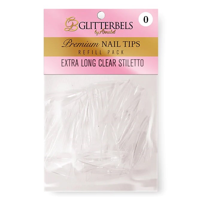 Glitterbels XL Stiletto Tip Refill Size0