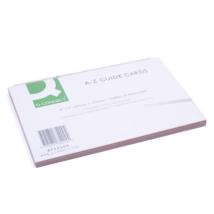 A-Z Index Cards