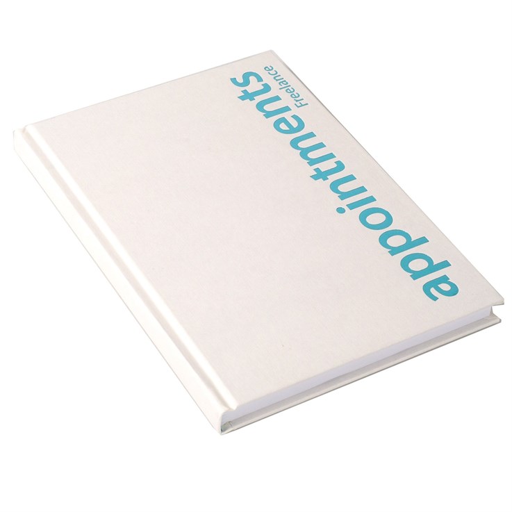 Agenda Appointment Book Freelance White (Single)