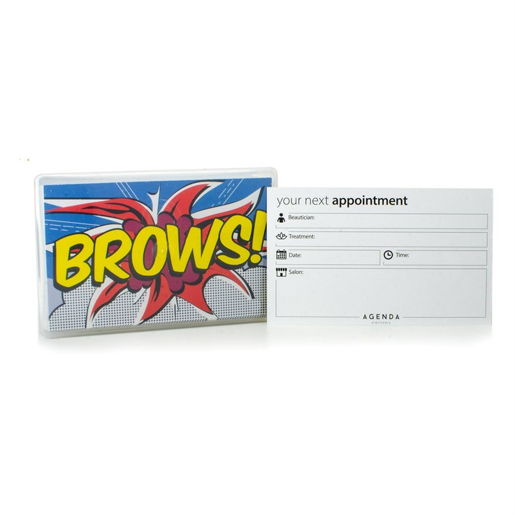 Appointment Cards-Pop Art-Brows 100pcs